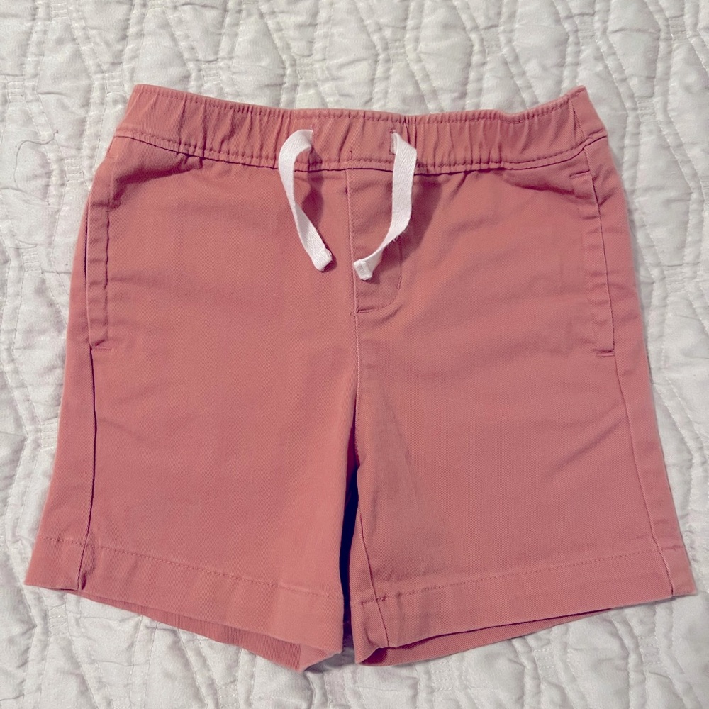 Janie and Jack Pull on shorts in Pale Orange - size 3T